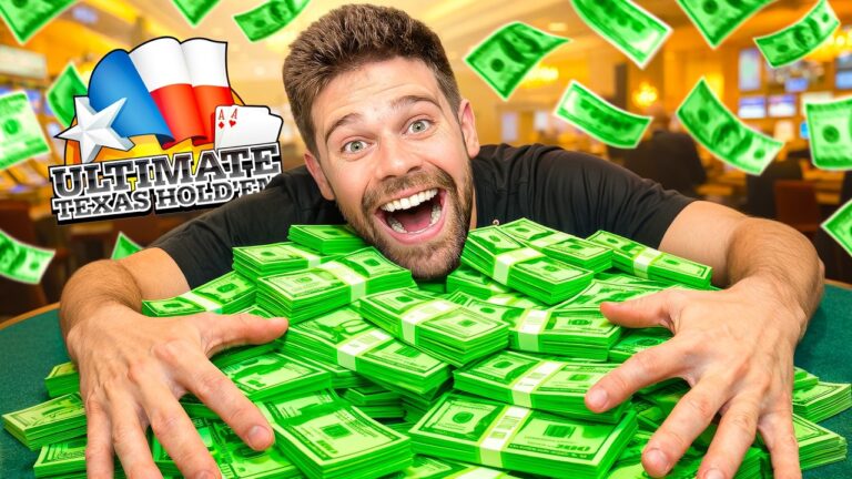 CRUSHING ULTIMATE TEXAS HOLDEM IN LAS VEGAS!