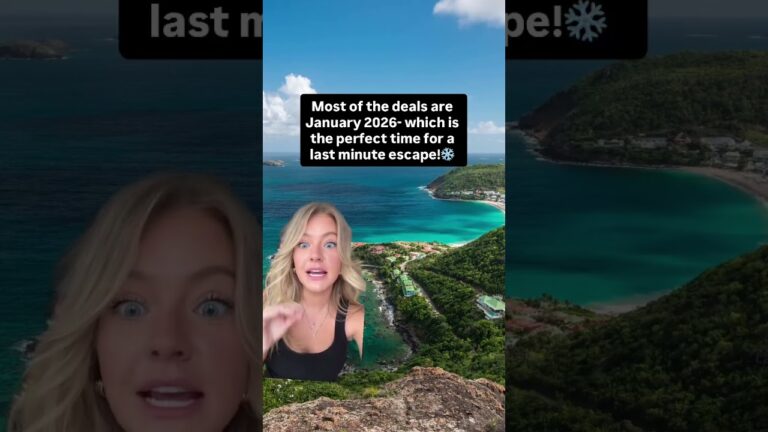 Caribbean Flights from $150 Roundtrip: Winter Travel Deals ✈️ #traveldeals