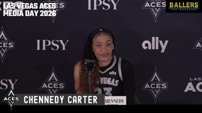 Chennedy Carter: Las Vegas Aces Media Day 2026 | Media Availability | 04.28.26