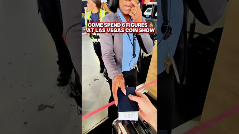 Come spend 6 figures with me at the LAs Vegas Coin Show