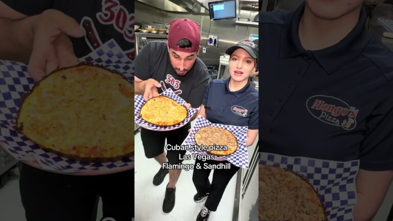 Cuban pizza in Las Vegas #vegaseats #303inthecut #lasvegasfood