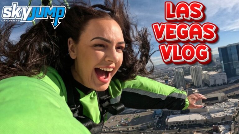 DAY 3 in LAS VEGAS! 🔥 Strat SKYJUMP, Mob Museum Underground, Pizza Rock | Downtown Vegas Vlog 2026