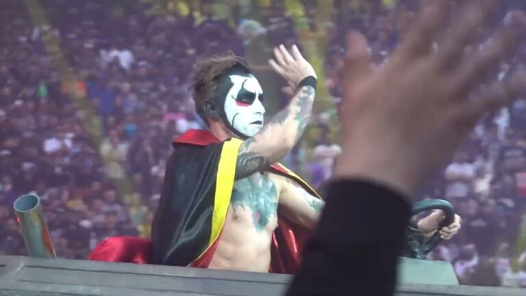 Danhausen WrestleMania 42 entrance @ Allegiant Stadium Las Vegas 4.19.26.