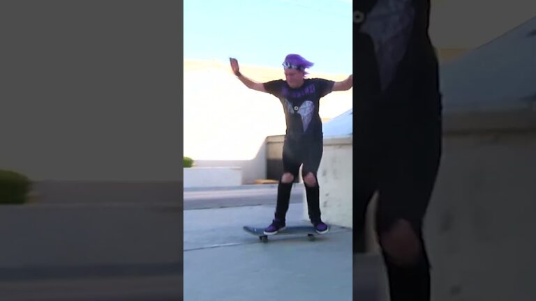 Destin does a Heelflip Layback Slide in Vegas! As Seen in Daltons new Fallen Part!