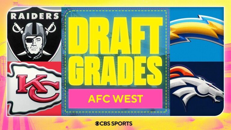 Draft Grades for EACH AFC West team | 2026 NFL Draft