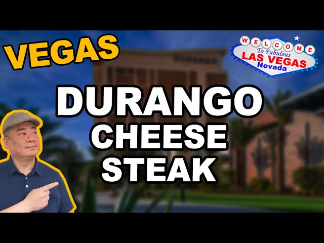 Durango Casino’s RIBEYE CHEESE STEAK at “The George” Las Vegas