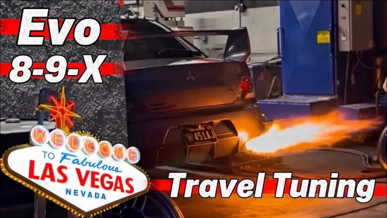Dyno Tuning Mitsubishi Evos in Las Vegas