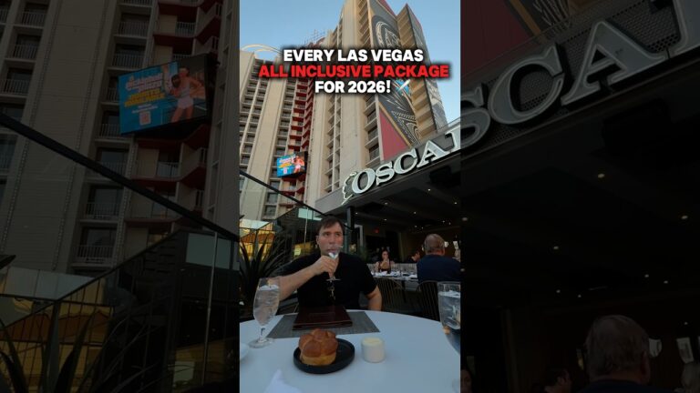 EVERY Las Vegas All Inclusive Package! ✈️