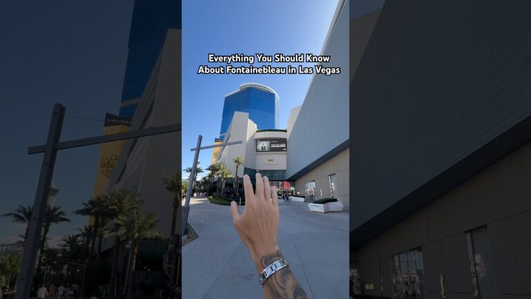 Everything You Should Know About Fontainebleau in Las Vegas  #HostedByFontainebleau