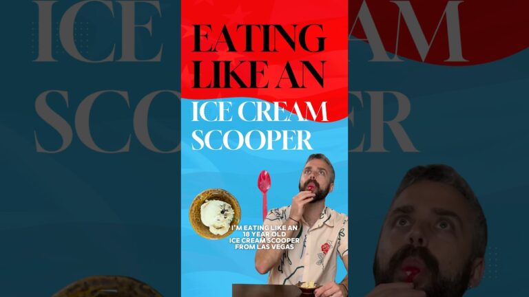 Exactly like an ice cream scooper from Las Vegas for an entire day ￼