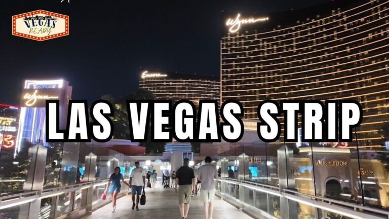 Exploring The Las Vegas Strip On A Tuesday Night In April 2026