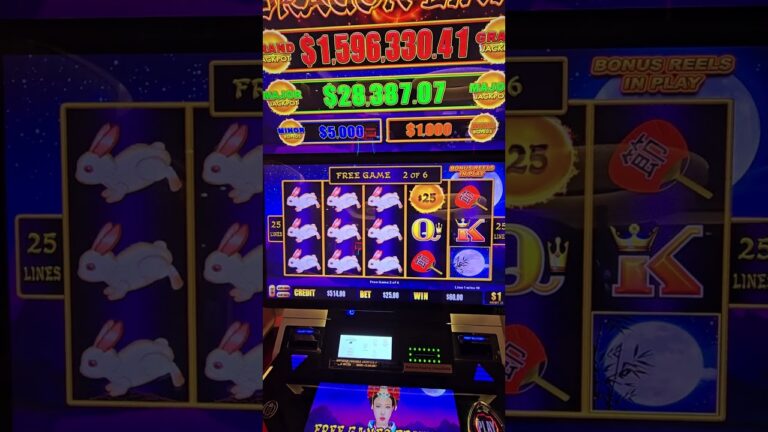 FREE SPINS BONUS! 🔥 Dragon Link Autumn Moon at Palazzo Las Vegas