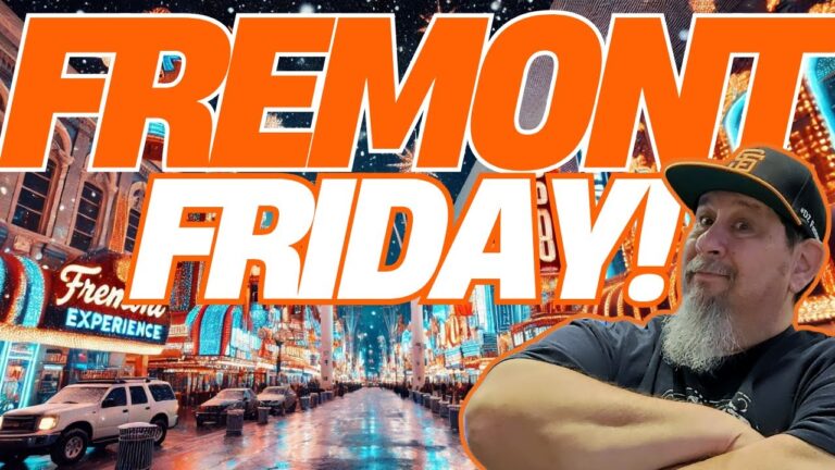 First Friday On Fremont Street LAS VEGAS!