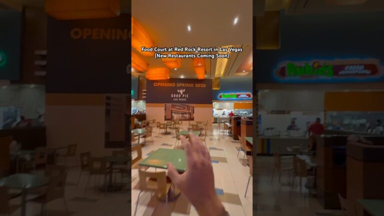 Food Court at Red Rock Resort in Las Vegas (New Restaurants Coming Soon)