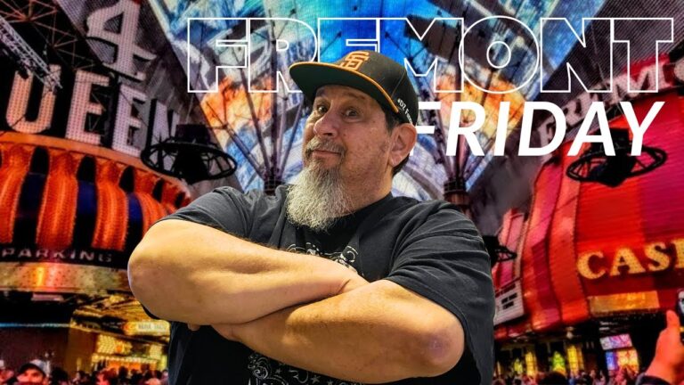 Fremont Street LAS VEGAS Right Now With Dr Rock!