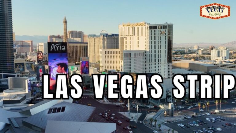 Friday Evening Walk On The Las Vegas Strip – Aria Hotel, Broken Escalators & More
