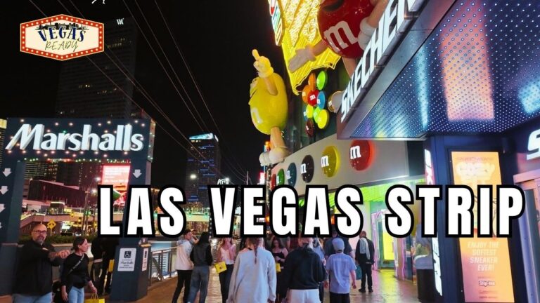 Friday Nights Walking The Las Vegas Strip!