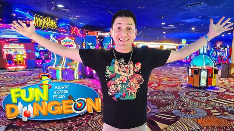 Fun Dungeon arcade at Excalibur Las Vegas!