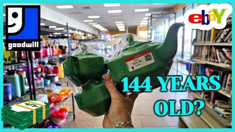 GOODWILL GAMBLE… I TOOK a RISK on a $25 TEA SET / Let’s Go Thrifting LAS VEGAS / Part 12 Tropicana