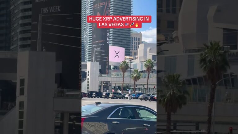 HUGE XRP Advertising Las Vegas 🇺🇸 #xrpnews #crypto #ripple