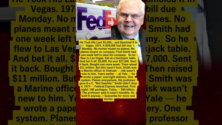 He Bet His Last $5,000 in Vegas. It Became $90 Billion.