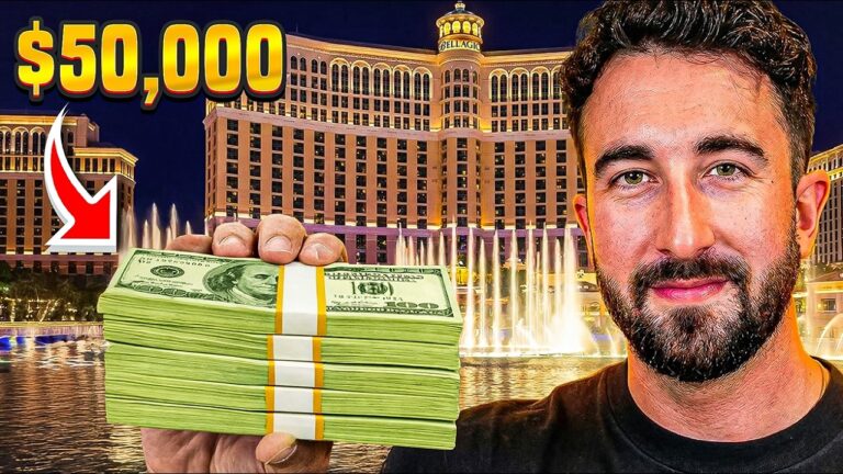 I BROUGHT $50,000 TO LAS VEGAS… (INSANE BLACKJACK @ BELLAGIO)