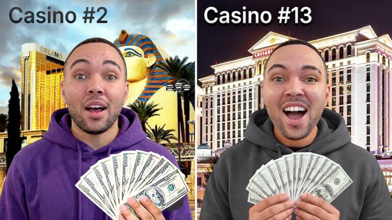 I Gambled $200 at EVERY Casino in Las Vegas