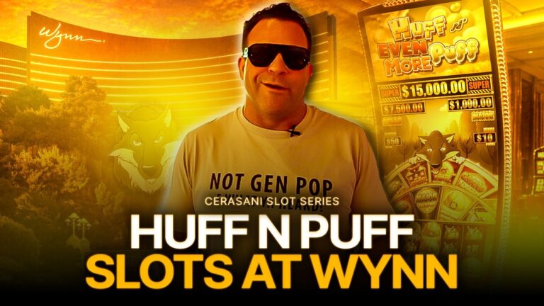 I Hit a Handpay on Huff N Puff Slots at the Wynn