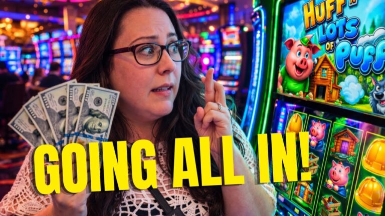 I Tried a BRAND NEW Slot in Las Vegas… This Happened 😳