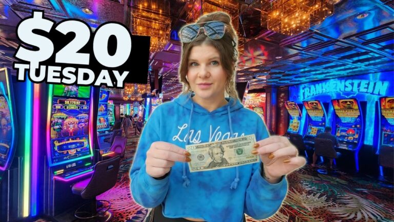 I Tried the $20 Slot Strategy at EL Cortez Las Vegas!