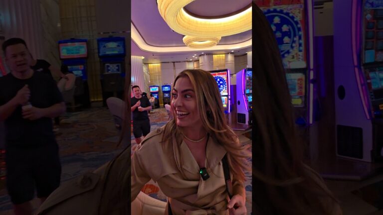 INSANE SIX-FIGURE JACKPOT Has Us Screaming!!! #slots #vegas #casino