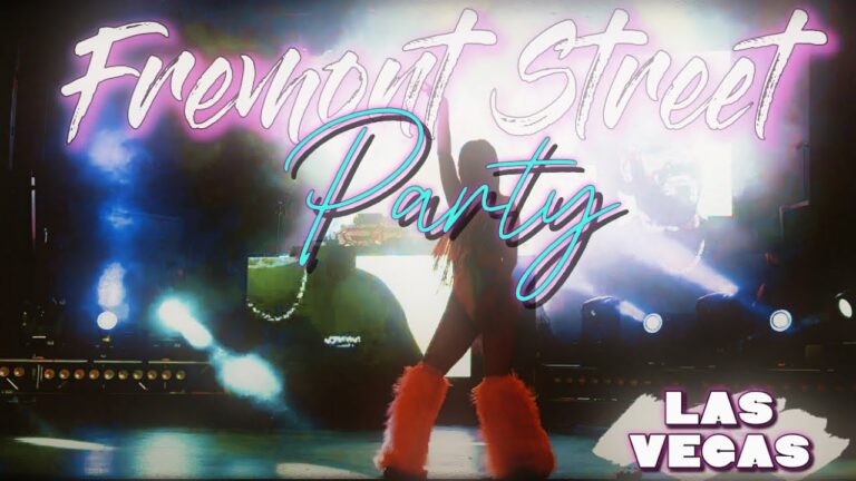 IRL LAS VEGAS LIVE 🎉 Fremont Street Experience Friday Night Party! #lasvegaslive