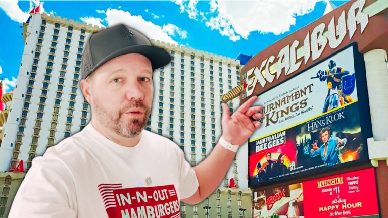 Is it really the dirty castle, or is it actually the best VALUE in Las Vegas? You’ll see! #excalibur