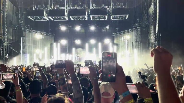 KORN opening performance at Sick New World, Las Vegas 2026