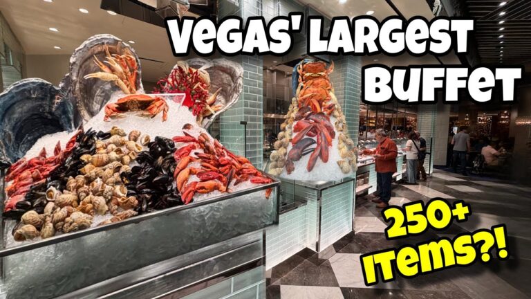LARGEST Buffet in Las Vegas… 250+ Items at Bacchanal?!