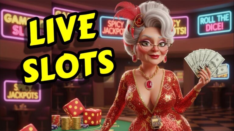 LAS VEGAS LIVE SLOTS Gamblin Granny is live!