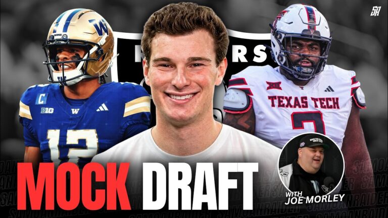 LAS VEGAS RAIDERS 2026 7-ROUND MOCK DRAFT with Joe Morley