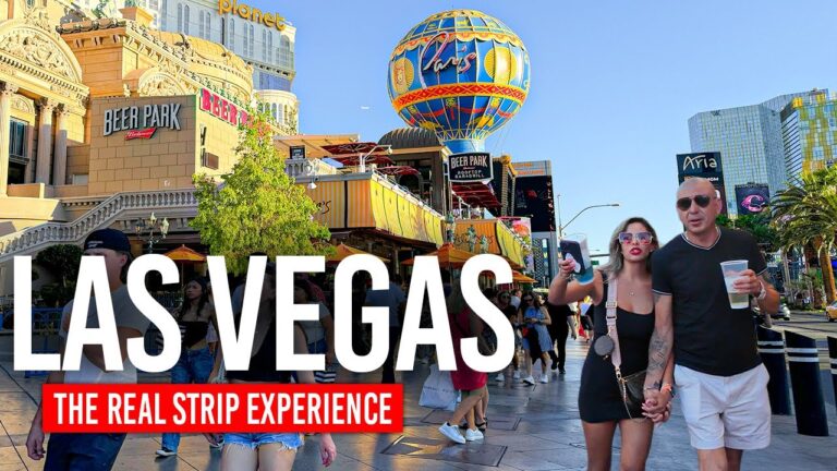 LAS VEGAS, USA 🇺🇸 City of Casinos in Daylight | 4K Walking Tour
