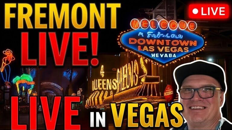 🔴 LIVE: Fremont Street 🎤 Las Vegas MUSIC PARTY 🥳 Wild Vibes, Crazy Crowds — JOIN US 🎸 #subscribe