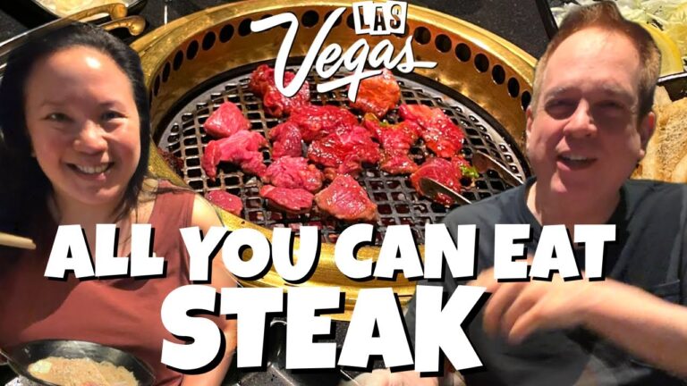 Las Vegas ALL YOU CAN EAT Steak & Sushi 888 Encore Japanese BBQ