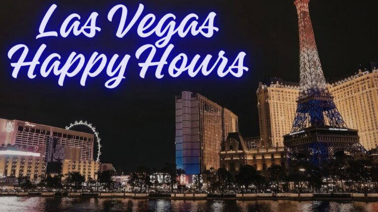 Las Vegas HAPPY HOURS You SHOULD Try!