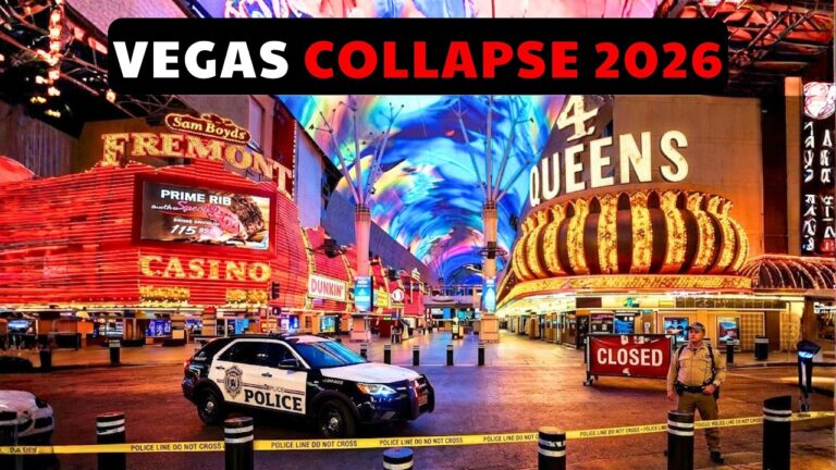 Las Vegas Is Dying — Empty Casinos, Silent Nights, and a Strip No One Walks Anymore