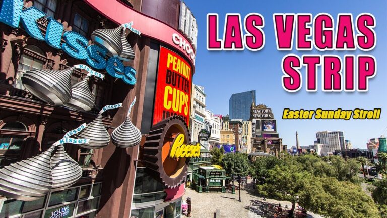 🫶🏼🌞Las Vegas Live Easter Sunday Stroll! 🤗 #live #walking #relaxing #lasvegasstrip #Easter