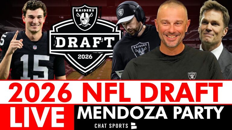 Las Vegas Raiders LIVE 2026 NFL Draft Round 1 Stream Ft. Fernando Mendoza