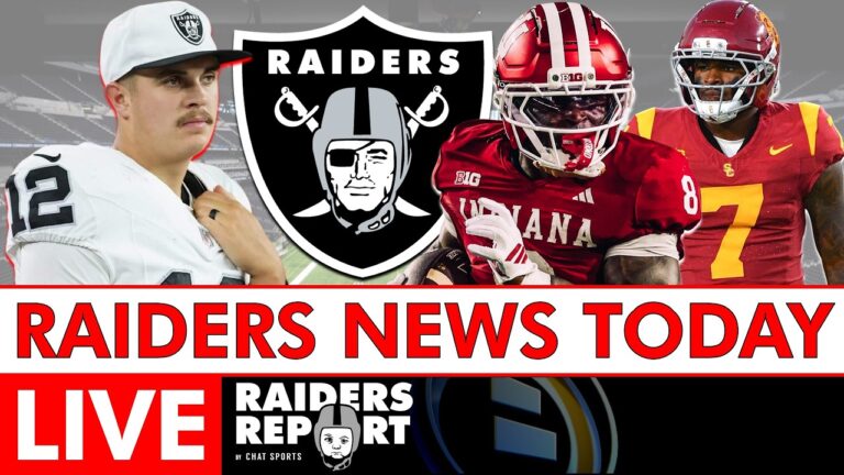 Las Vegas Raiders News Today + NFL Trade Rumors & 2026 NFL Draft Talk