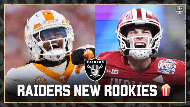 Las Vegas Raiders Rookie Draft Class 🔥 | College Football Highlights