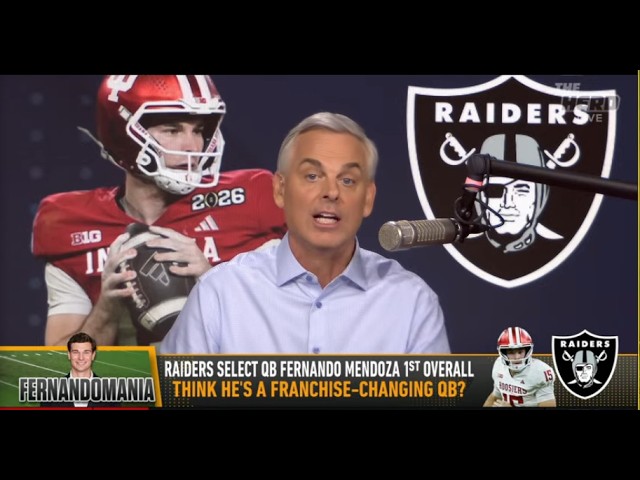 Las Vegas Raiders Will Be CHANGED FOREVER By Mendoza? 🤯 Colin Cowherd REACTS | THE HERD | NFL