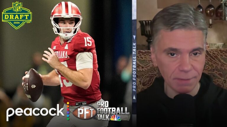 Las Vegas Raiders select Fernando Mendoza with No. 1 draft pick | Pro Football Talk | NFL on NBC