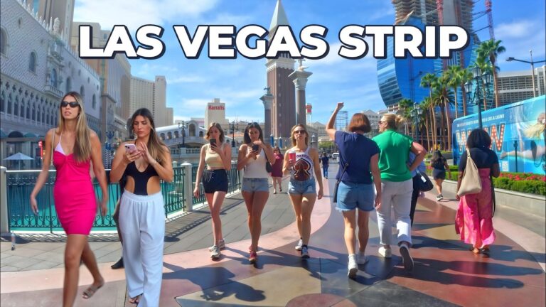 Las Vegas Strip Morning Walk – March 2026