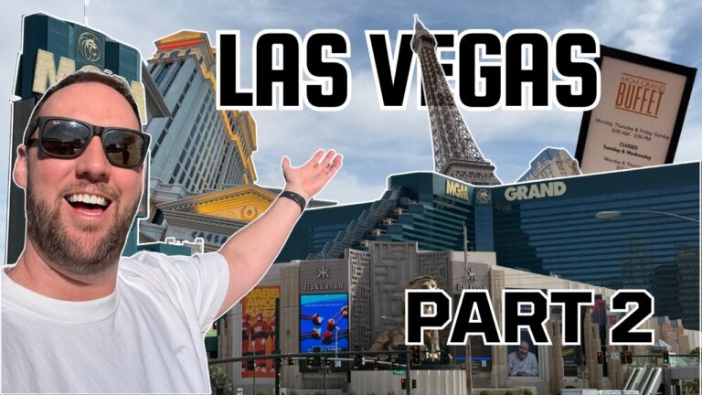 Las Vegas Vlog Part 2 | April 2026 | Swingers | MGM Grand Buffet | Caesars Room Tour
